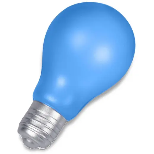 Altitude Lightbulb Stress Buster Light Blue Flat